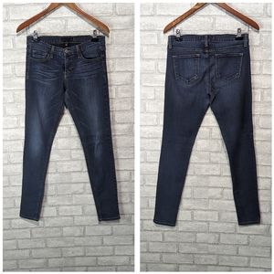 Flying Monkey Platinum Dark Wash Skinny Jean Jegging Size 27